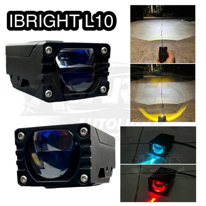 Ibright L10 & Ibright L22 Lampu Tembak Biled 1 Mata Cahaya Biled Waterproof Spotlight