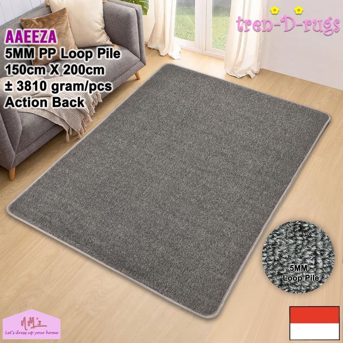 Tren-D-Rugs Karpet Polos Bulu Murah Lantai Permadani Minimalis-Nms