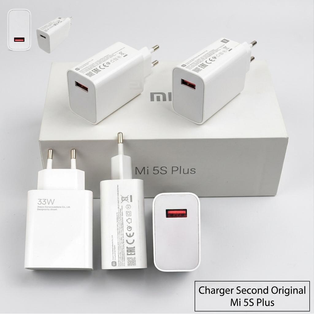 Batok Cas Xiaomi MDY-11-EZ 33W 3A USB Orange Ori Bekas Fast Charge Mi 5S Plus | Original Bekas Copot