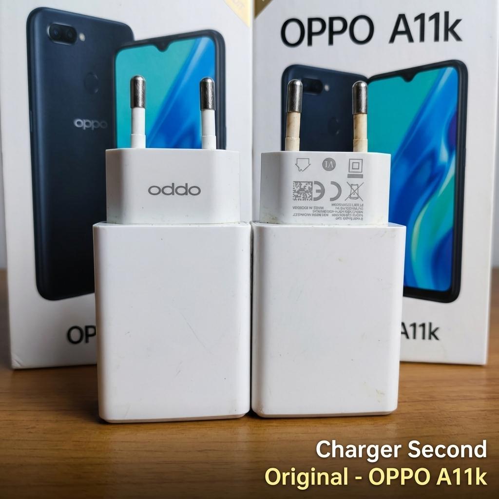 Charger Second Oppo OP52CAED Original Bekas 5V2A 10W Kepala Cas Cocok Untuk Oppo A11k