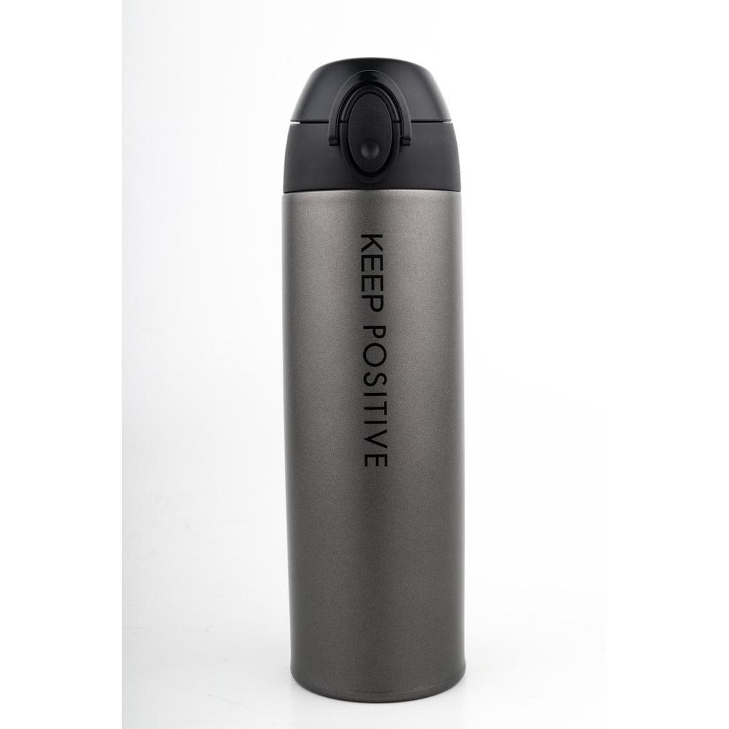 Brighton Vacum Flask Tumbler Termos Air 500Ml Silver Grey Gmg8901 Terbaru 