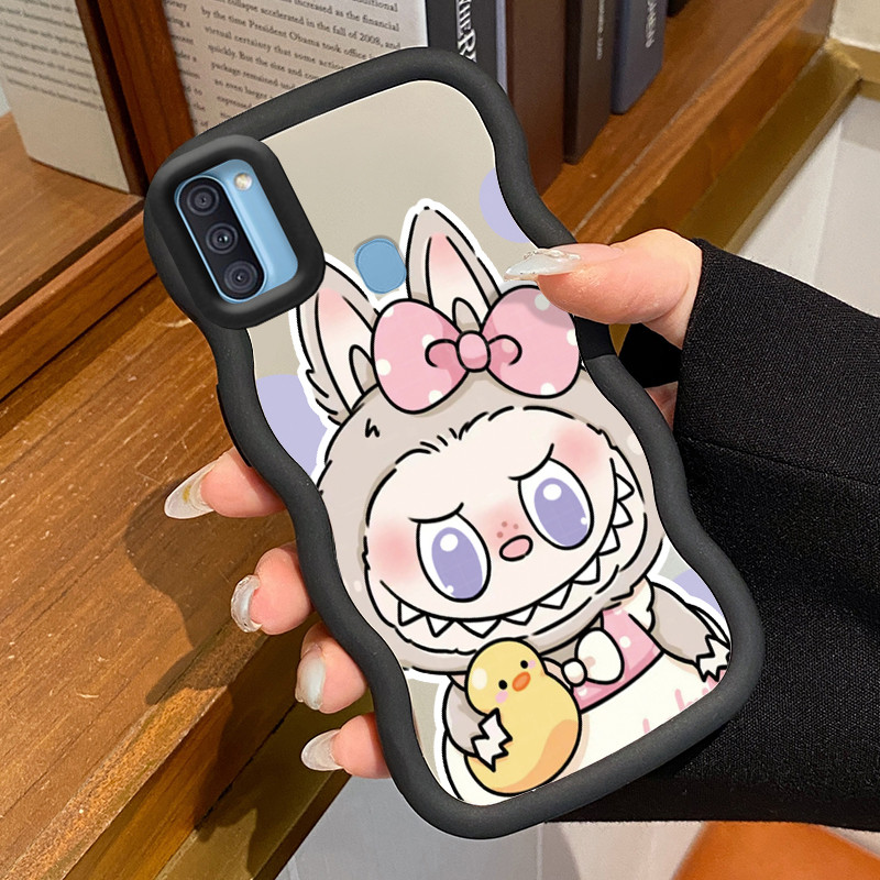 Casing Untuk Samsung A11 M11 Case Casing HP Pola Hewan yang unik Kesing Cesing Macaron Mirror Kasing