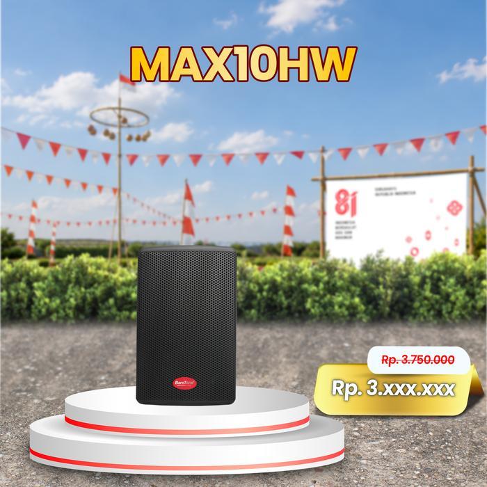 BareTone Passive Speaker 10inch - MAX10HW Wireless - 10inch