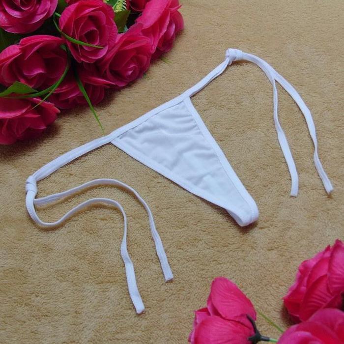 Love G string Mini Thong celana dalam wanita tali bebas setel C082 Lingerie Pendek