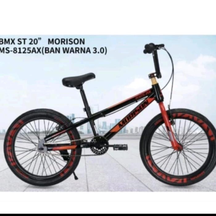 TERLARIS sepeda BMX 20 inch Morisson ban jumbo cakram