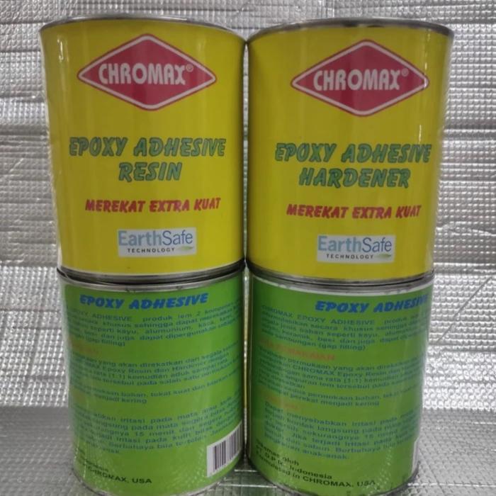 Ready Chromax Adhesive Resin + Hardener / Lem Resin Chromax + Hardener