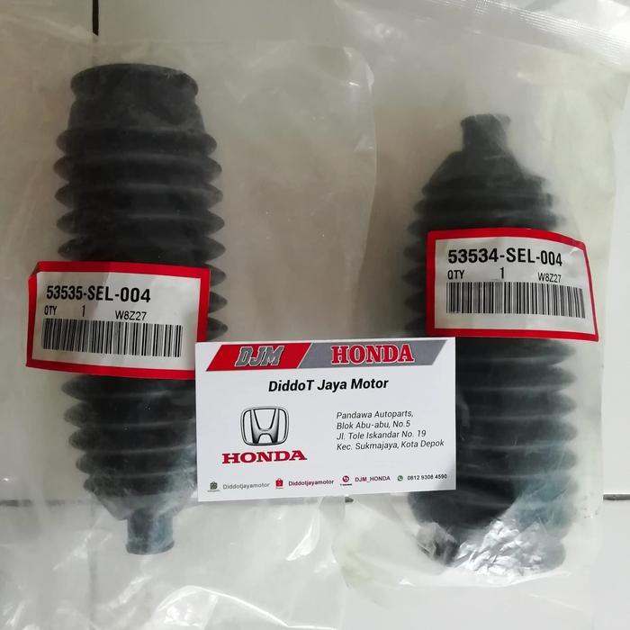 Karet Boot Rack Steering / Rak Stir Honda Jazz & City Idsi Vtec