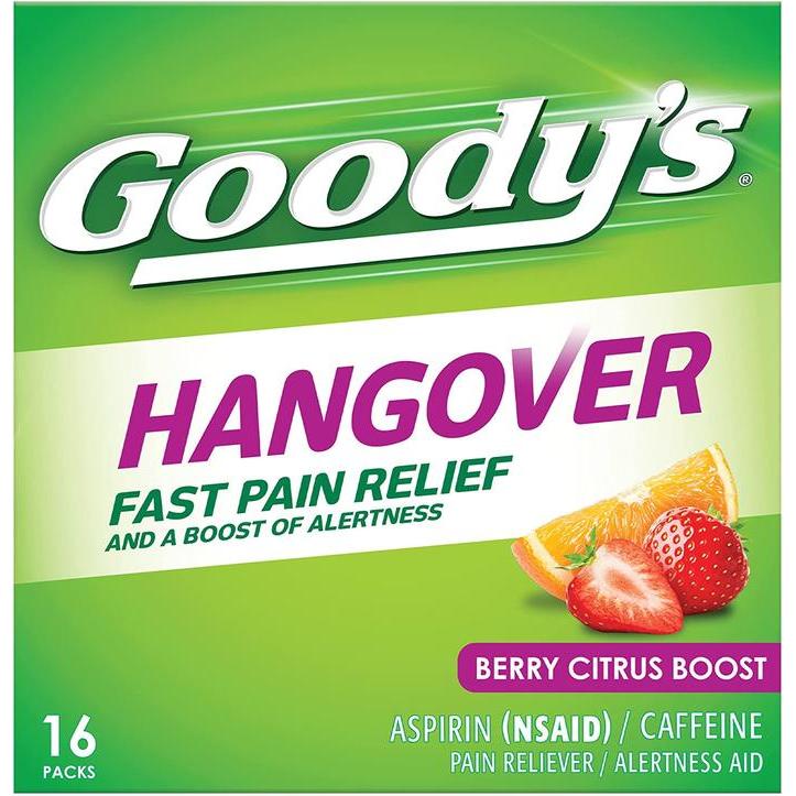 Goody's Hangover Fast Pain Relief Berry Citrus Meredakan Sakit Kepala