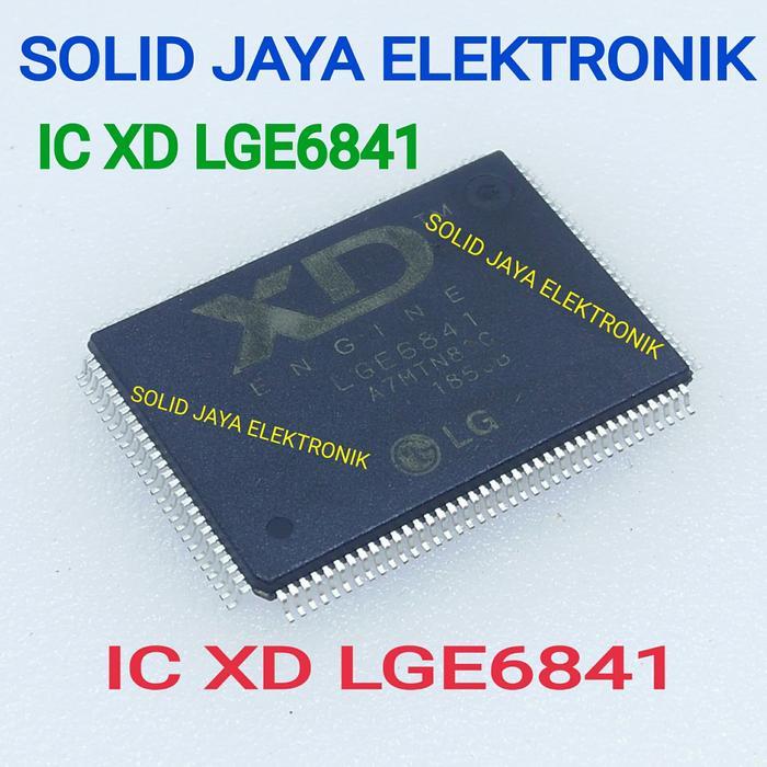 IC XD LGE6841 LGE 6841 IC PROGRAM LED LG TEMPEL SMD TV XD6841 XD 6841