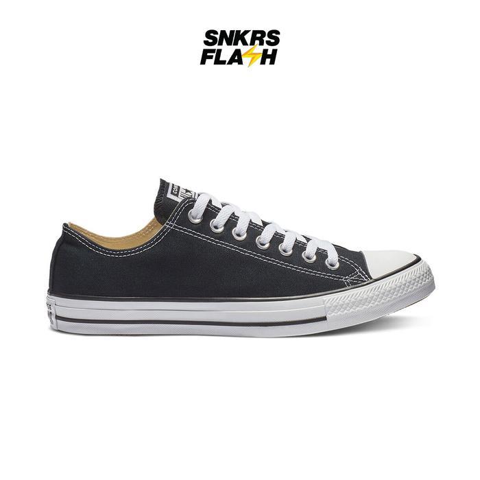 Oriva - Ct As Ox Canvas Original Black White Sepatu Sneakers Unisex - M9166C Terbaru 