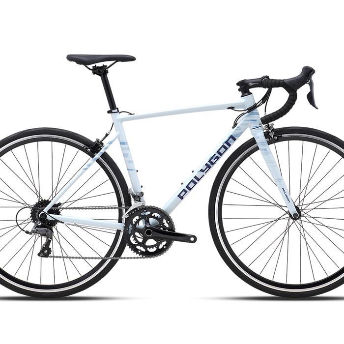Sepeda Balap 700c Polygon Strattos S2 - Biru, S