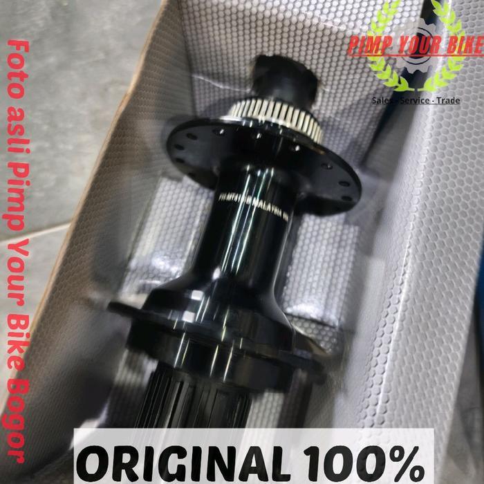 Freehub Shimano Mt410-B Boost Microspline 32H 148 Full Sealed Bearing Hub Belakang Mt 410 401