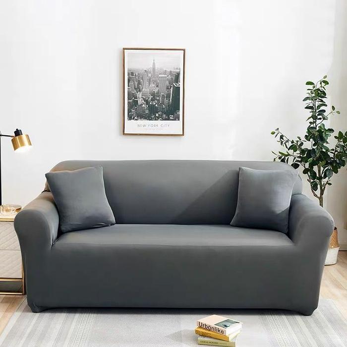 Sarung Sofa Sarung Sofa Polos 1/2/3/4 Seater