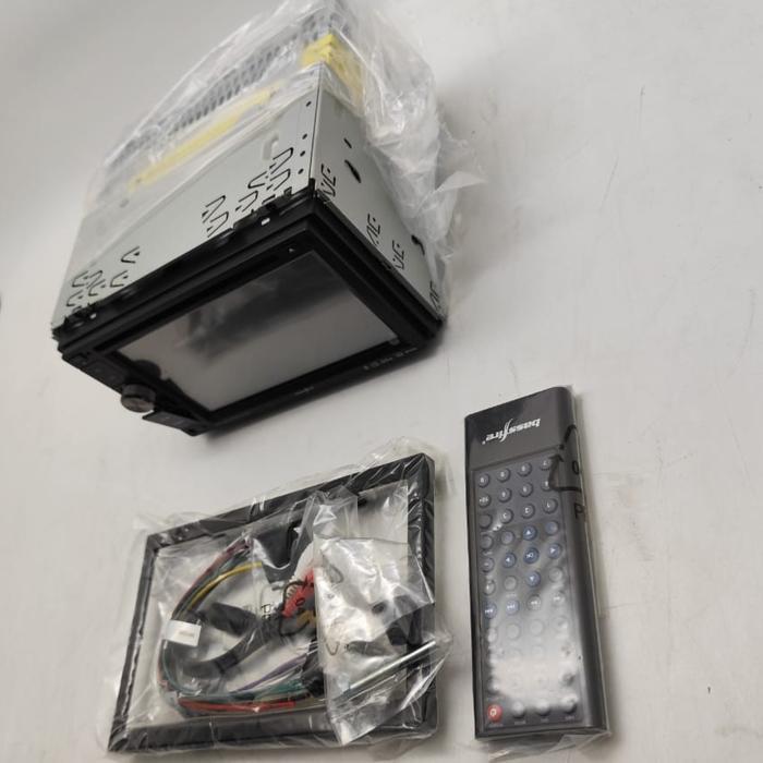 Double Din Dvd Vcd Cd Mp4 Mp3 Bluetooth - Tape Mobil Tv Headunit