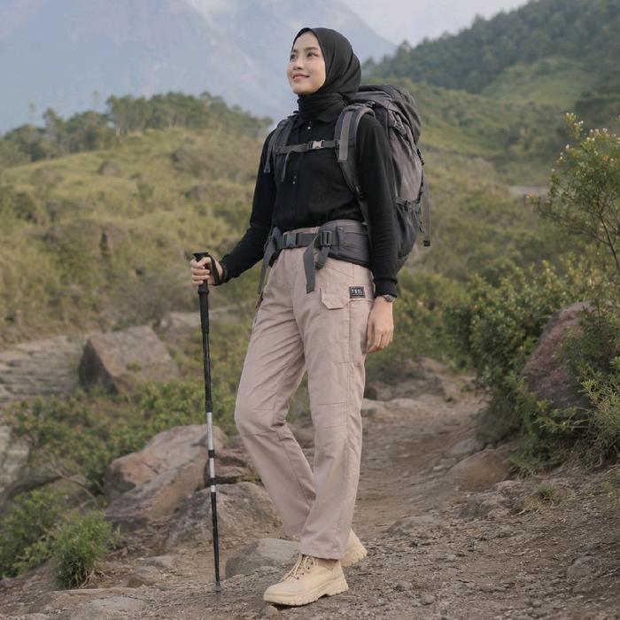 Cosina - Celana Tactical Panjang Wanita Water Resistant Big Size Tactical Pants Celana Pdl Lapangan