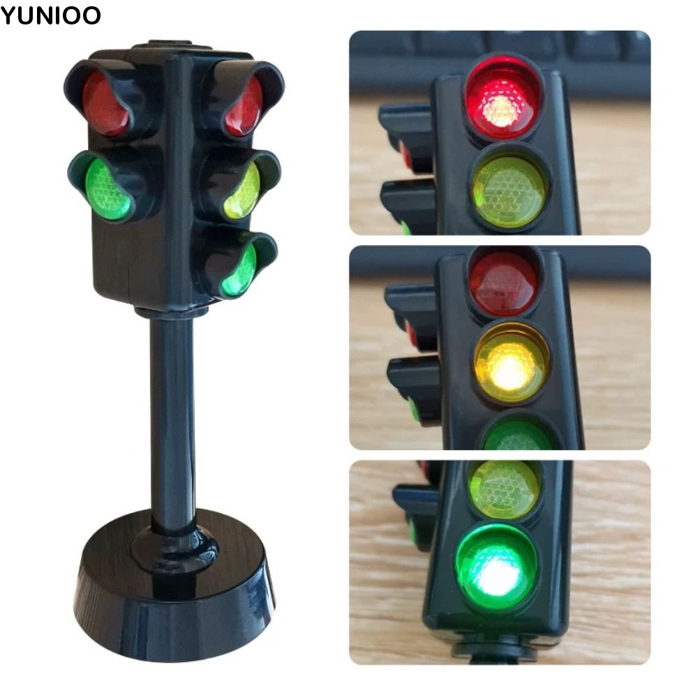 Plastic Traffic Light Model Acousto Optic System LED Mini Traffic Light Model Mini Traffic Light Toy