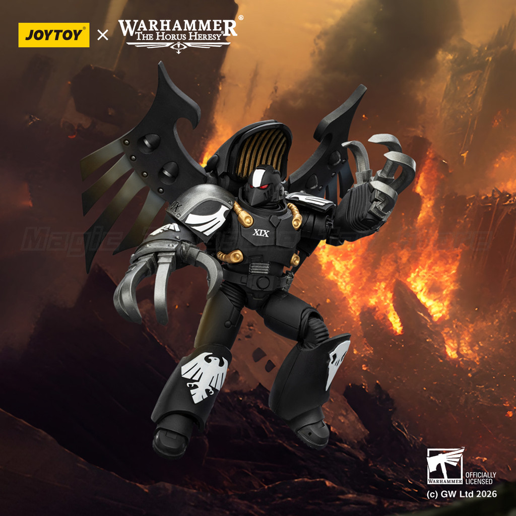 24 hours deliveryJOYTOY Warhammer 40K Raven Guard Dark Fury Mor Deythan Shade MK III Tactical