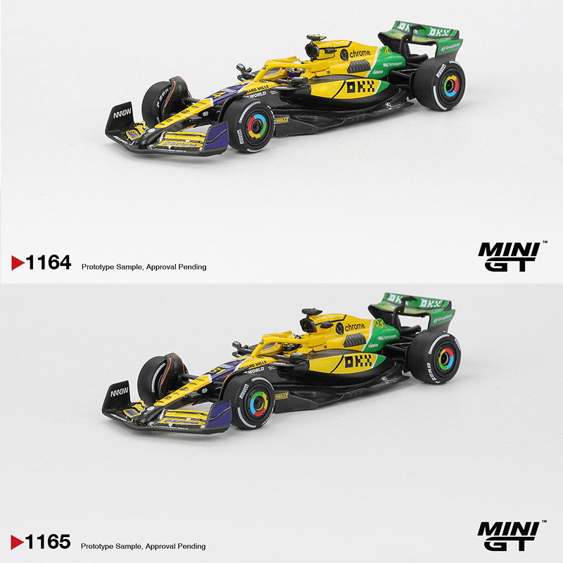 GT 164 MLaren ML38 4 Lando Norris 81 Osar Piastri 2024 F1 2024 GP ars Alloy Dieast Metal el Kids