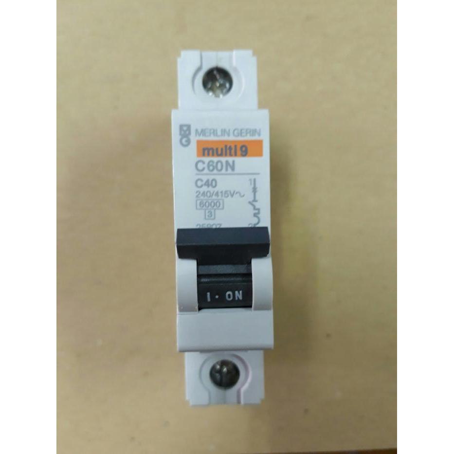 MERLIN GERIN MCB 6KA C60N 1P 40A READY