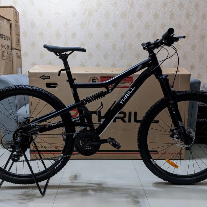 Sepeda Thrill Oust 3.0 27.5 Black