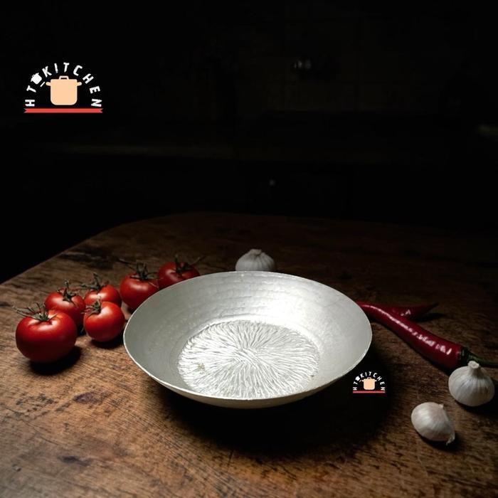 READY Cobek/Coet Aluminium Asli Garut Diameter 16cm + Ulekan Kayu