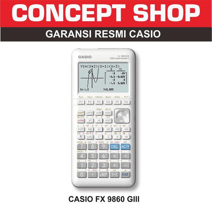 CASIO FX 9860 GIII KALKULATOR GRAPHIC. FX9860 GIII