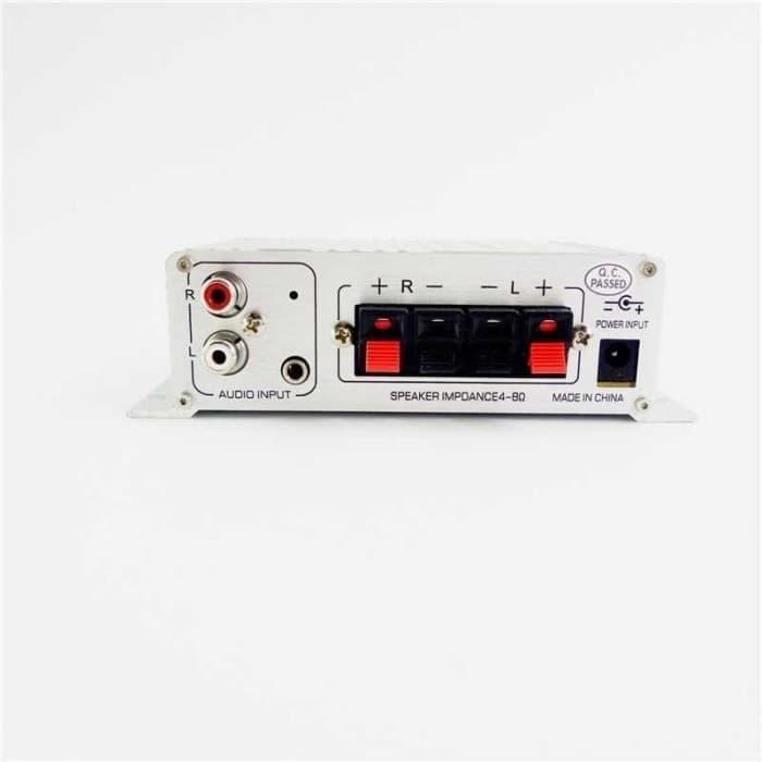 Amplifier Lepy Hifi Mini Stereo Treble Bass Booste #Gratisongkir
