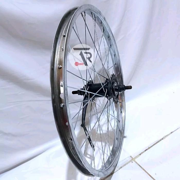 Woff Velg Sepeda Bmx 20 In Torpedo Siap Pakai / Velg Sepeda 20In Torpedo Siap Pakai Sudah Dirakit