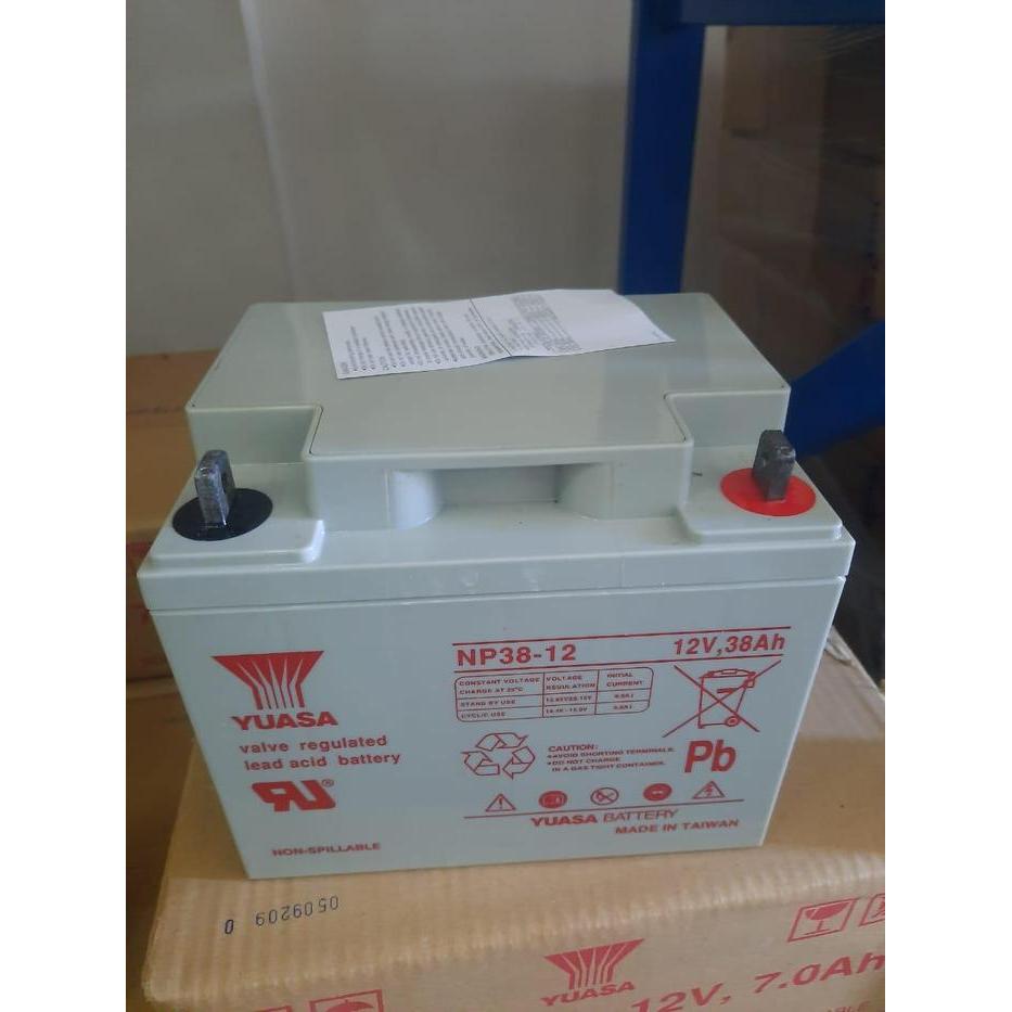 Aki Kering Yuasa NP38-12 Baterai Yuasa 12v 38ah Yuasa vrla 12 v 38 ah