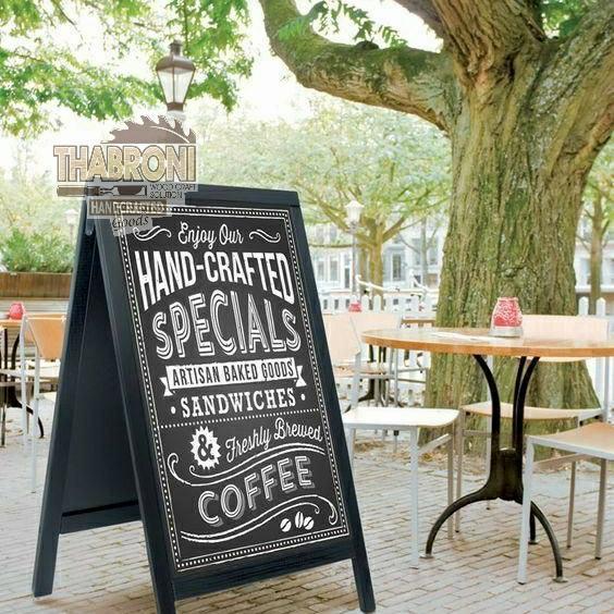 Papan Tulis Kapur Papan Board Papan Menu Cafe Dekorasi Pesta Nikah Wo