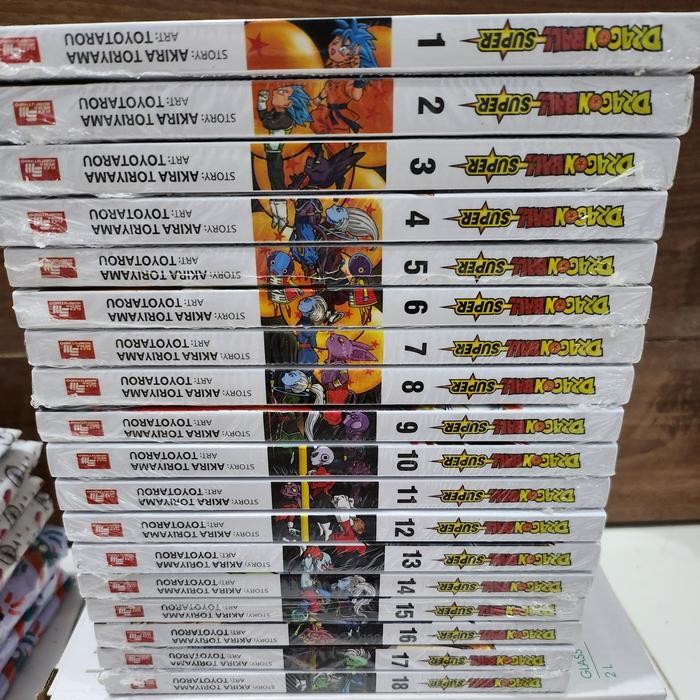 Komik Dragon Ball Super Set Vol 1-18 Segel Ori Bahasa Indonesia