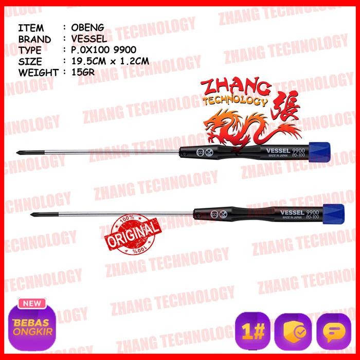 Terpopuler Obeng Vessel 9900 + Plus Obeng Laptop Handphone Hp Android Ori Japan Terlariss 