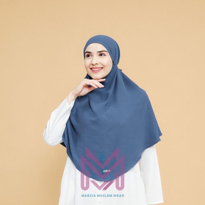 (Good) hijab khimar kerudung jilbab Crinkle non pet XL