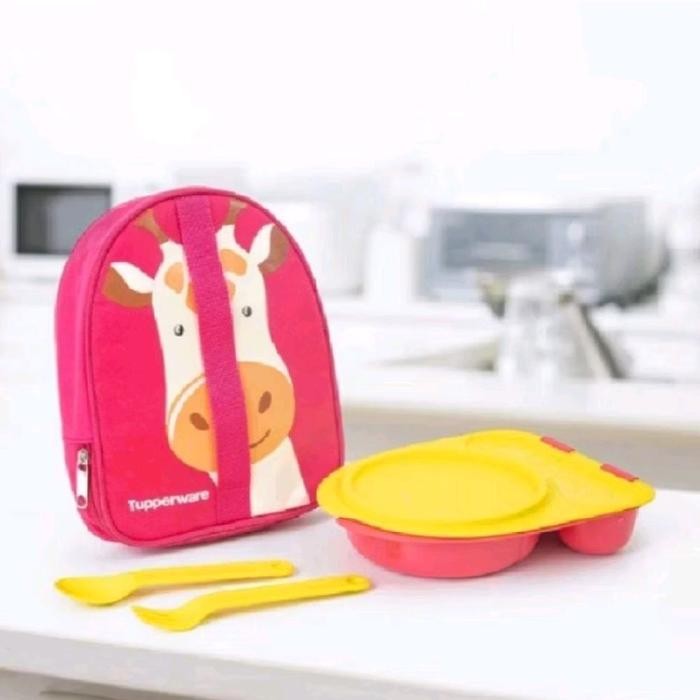 SALE  TUPPERWARE KIDDOS SET TEMPAT MAKAN READY