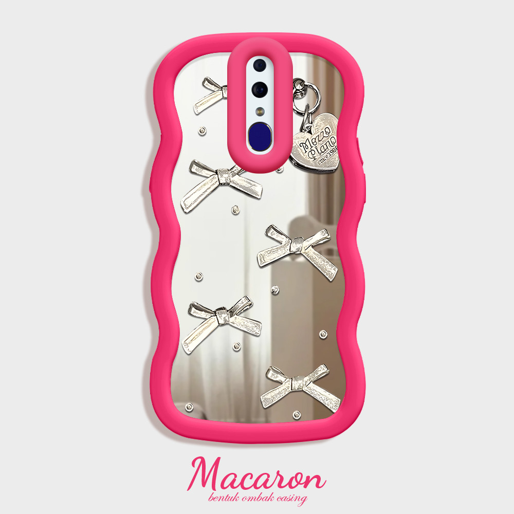 Casing Hp Untuk OPPO F11 Mirror Cassing Phone Berbagai Warna Case Mode Love Kupu Kesing MKL 4034 JZ