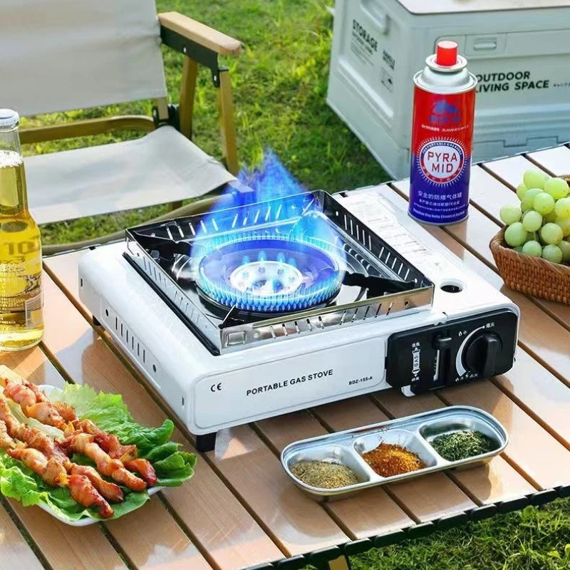 Portable Gas Stove For Outdoor Hot Pot, Commercial And Suitable For Wilderness Usefor Camping Bbq