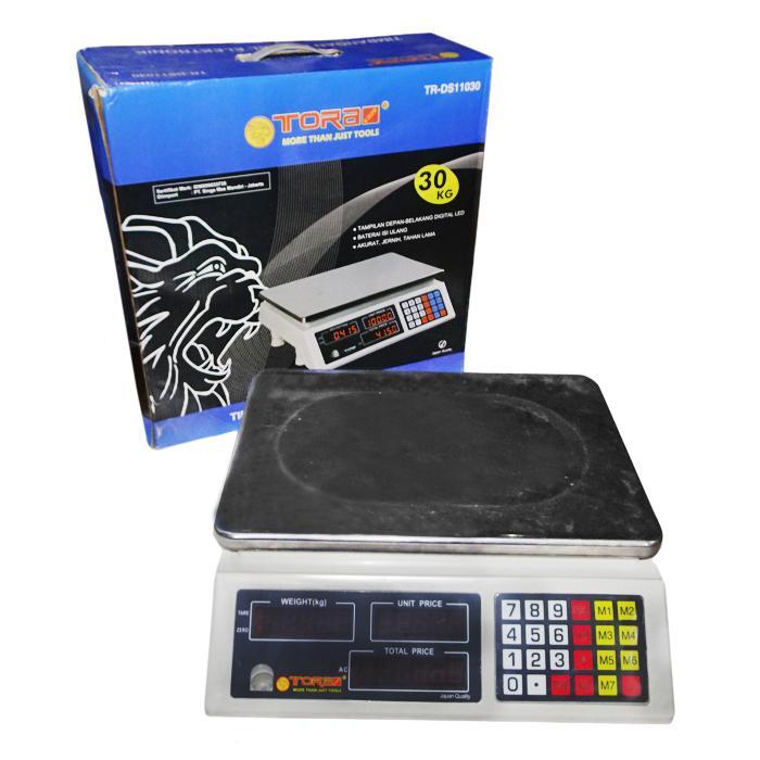 TORA Timbangan Digital 30 Kg - Timbangan Buah - Sayur