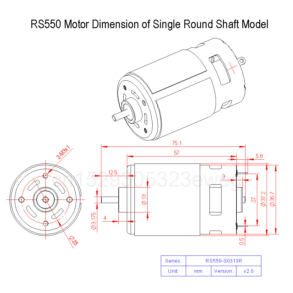RS550 DC 10.8V 12V 14.4V 16.8V 18V 21V 25V Motor 9 / 11 / 12 / 13 / 14 / 15 Teeth High Torque GSR GS