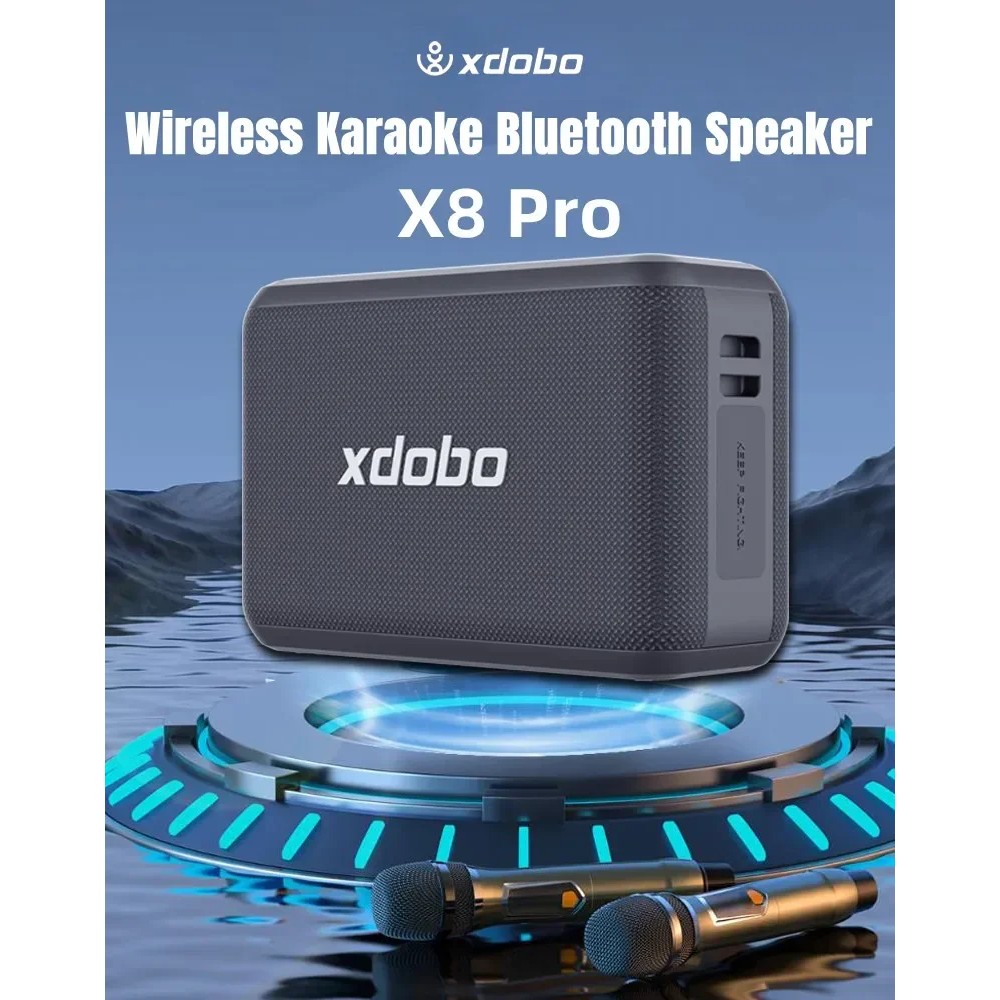 XDOBO X8PRO 120W High-power Karaoke Bluetooth Speaker Surround Subwoofer Portable Home Theater Sound