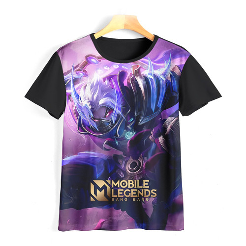 Baju Mobile Legends Hero HAYABUSA Skin Shura Kaos Printing Premium Baju Anak Dan Dewasa | TeesMart