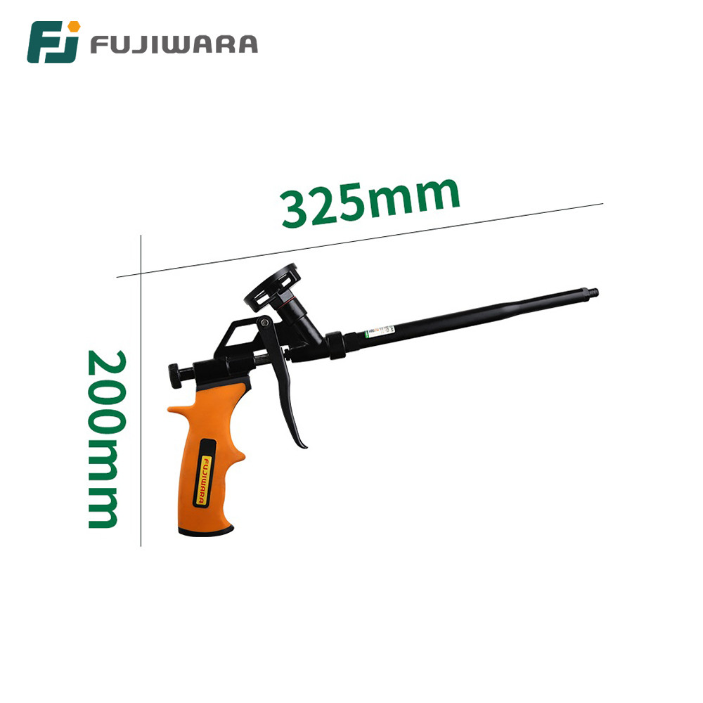 FUJIWARA Fluorocarbon Metal Foam Gun Spray Foaming Gun Special Foam gun Polyurethane Foam Sealant
