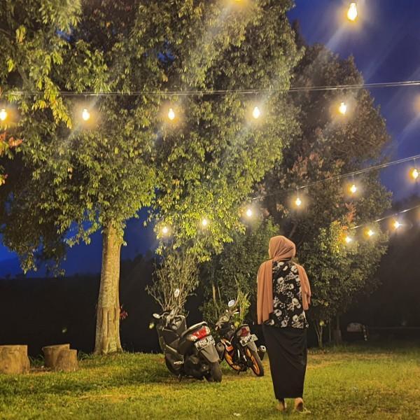 Paket Fitting Lampu Gantung 10M ( 15 Fiting Kabel + 15 Lampu Filamen 2Watt ) Set 10 Meter Kabel 10 M