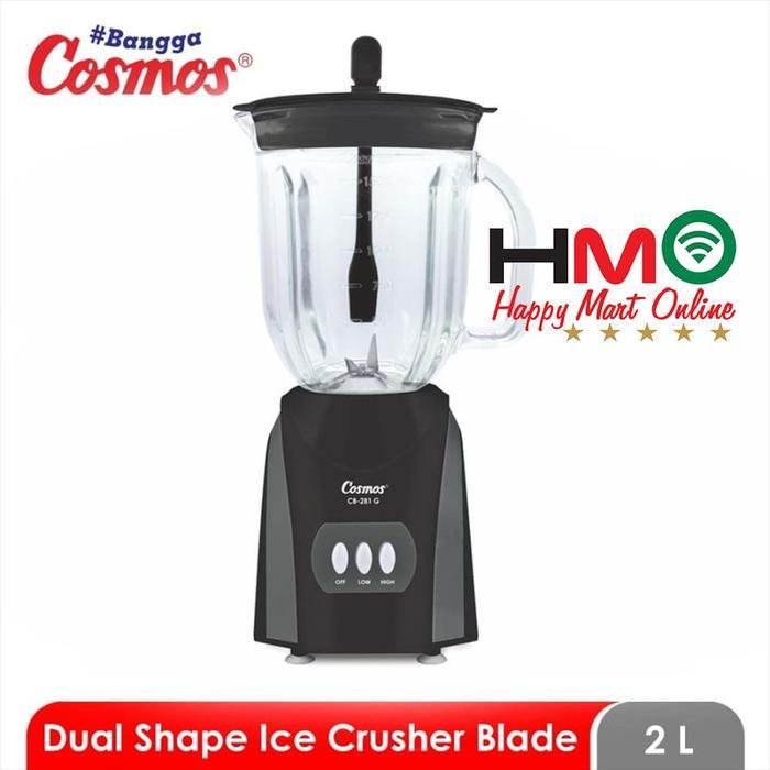 Cosmos Blender Kaca Penghancur Es Blender 2 Liter Cosmos Cb-281G Blender Cosmos Cb 281 G