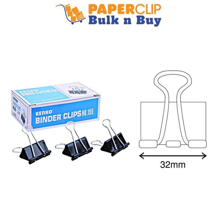 CLIP BINDER KENKO 155 /BOX
