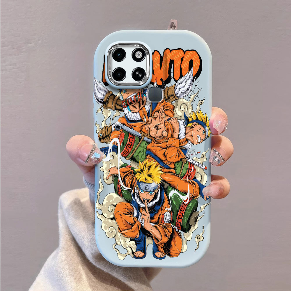 Realme C1 C2 C2s C11 2021 C12 C15  casing handphone terbaru Pola Naruto : Naruto  kesing hp case hig