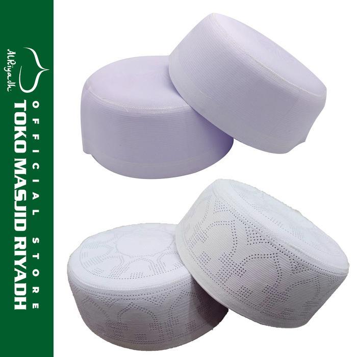 Peci Bangladesh Impor Polos Putih dan Motif Al Faruque Siap Kirim