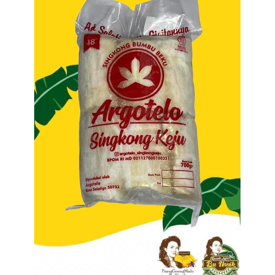 t8nr- Singkong Keju Beku Argotelo Salatiga / Singkong Frozen Argotelo