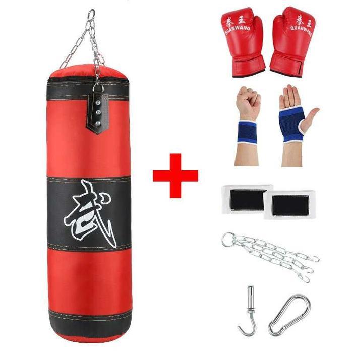 Sarung Samsak Tinju Mma Boxing Punching Sandbag