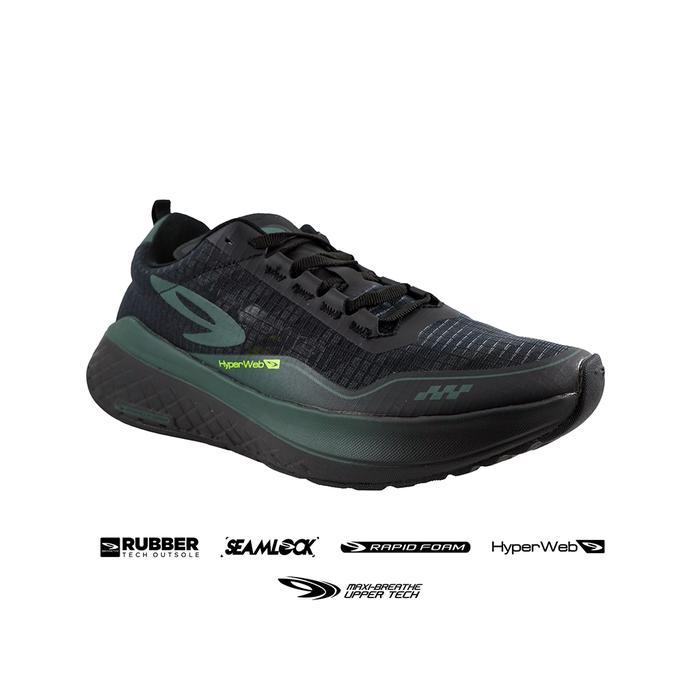 910 Ultra Ekiden 1.0 Sepatu Lari - Hijau-Tua/Hijau-Neon