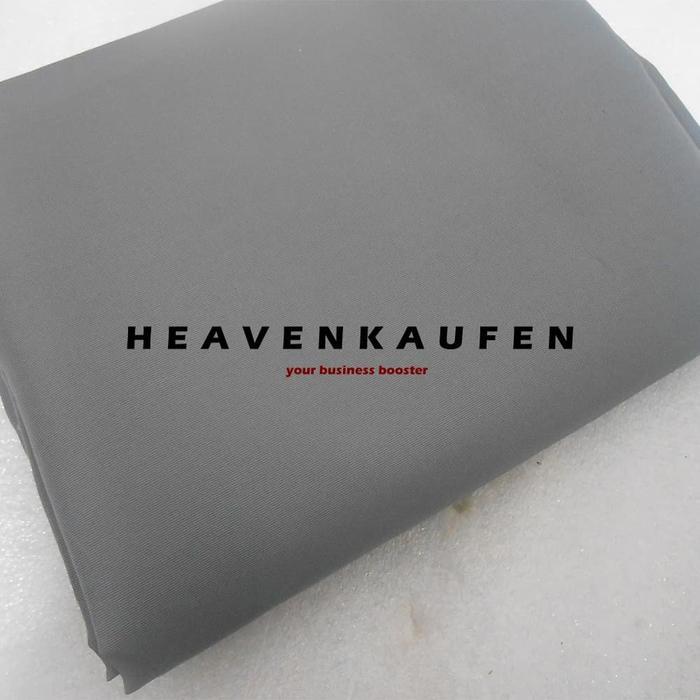 SPECIAL Bahan Kain Taslan Abu - Abu Anti Air Waterproof Meteran